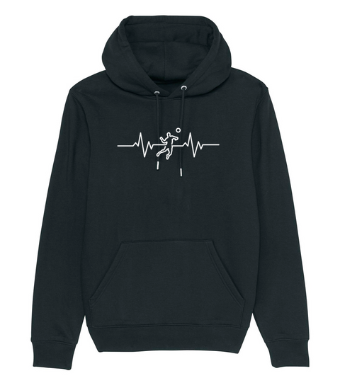 Herzschlag Angriff Hoodie